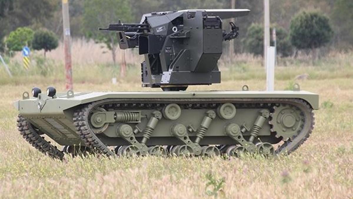 "İnsansız mini tank" için seri üretim imzası