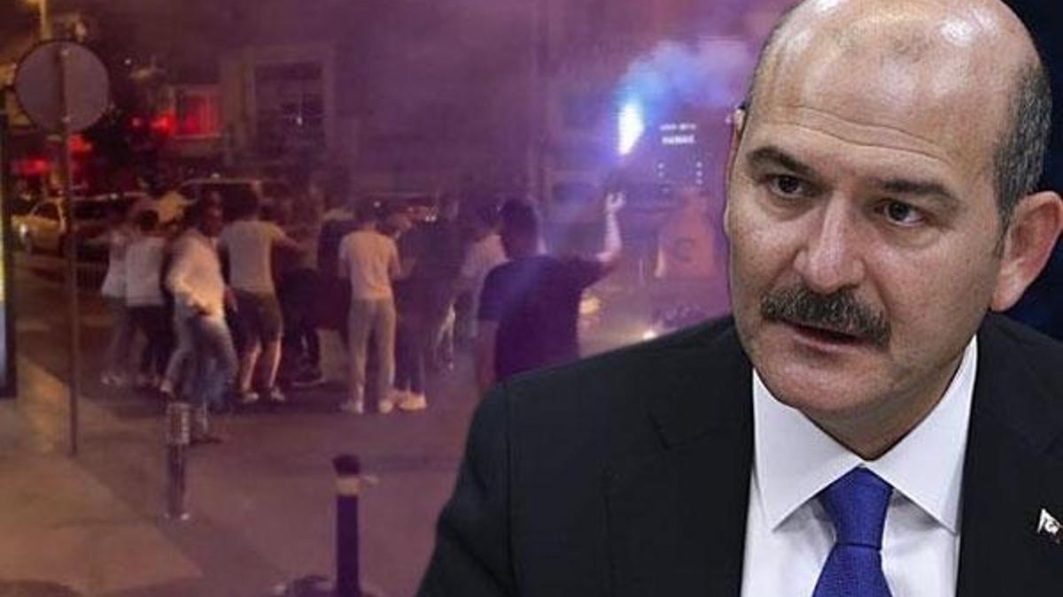 Bakan Soylu DHA görüntülerini paylaşarak uyardı: Kabul edilebilir değil!