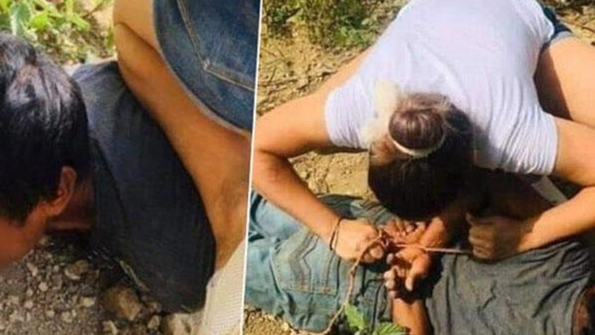 Çocuk tacizcisini kıskıvrak böyle yakaladı