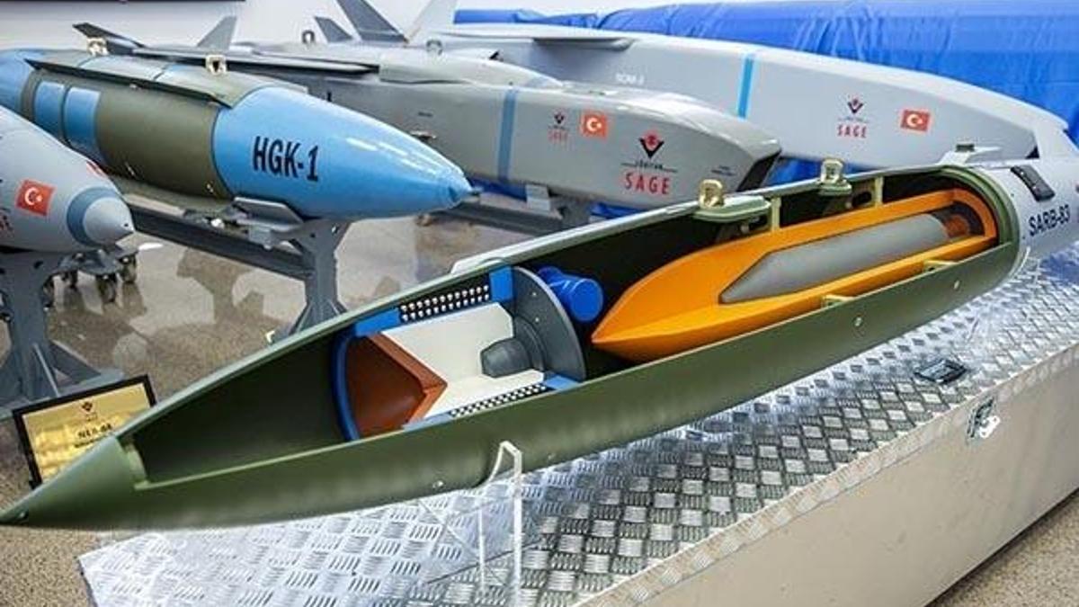 Yerli uçak bombası SARB-83 göreve hazır