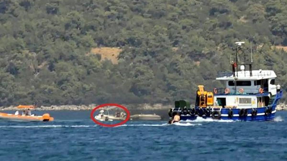 Bodrum’da kaptansız bot paniği! 45 dakika boyunca...