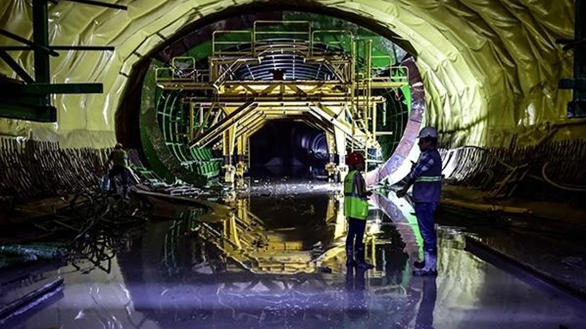 İstanbul Havalimanı Metro Hattı'nın yüzde 71'i tamamlandı