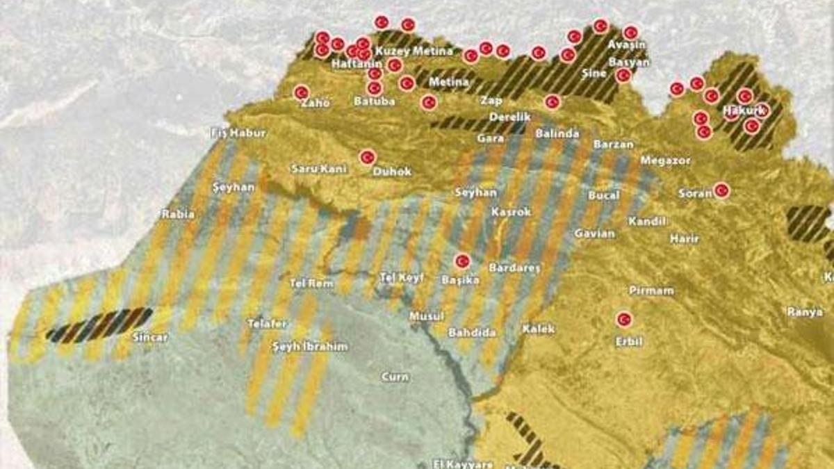 Sınırda sıcak saatler! Metina Dağı'na konuşlandılar