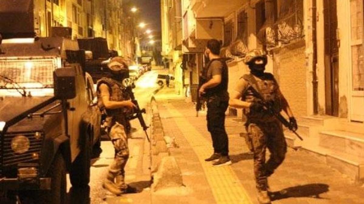 İstanbul'da terör operasyonu, çok sayıda gözaltı