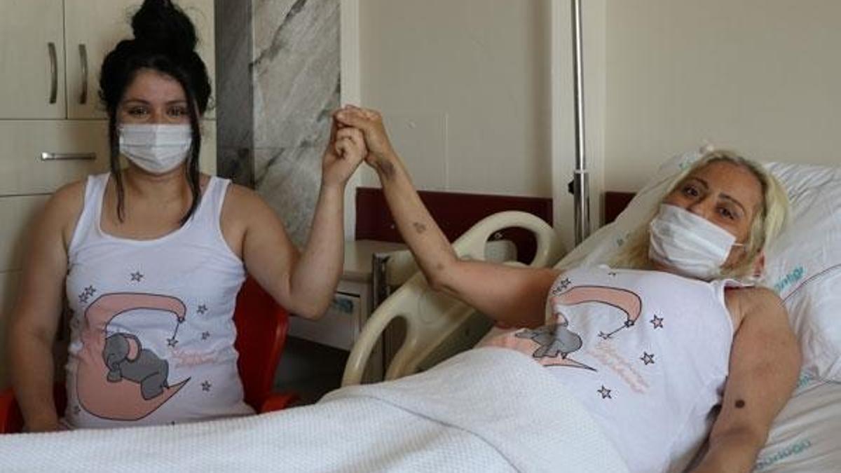 Nakledilen böbrekle ikinci kez sağlığına kavuştu