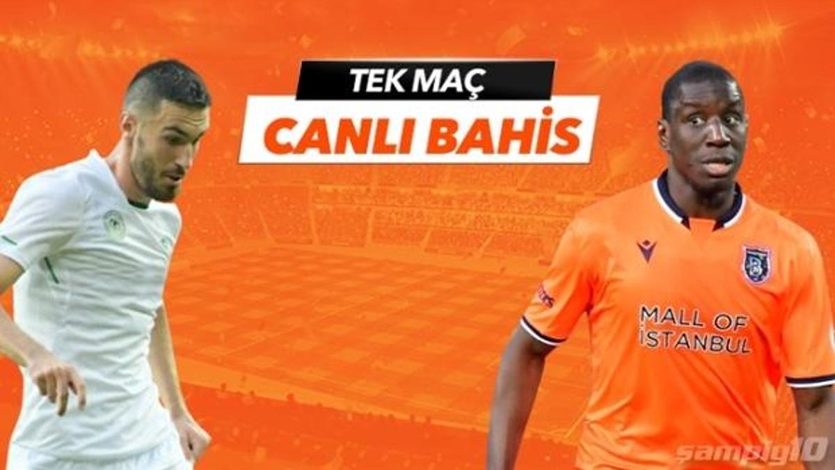 Konyaspor - Başakşehir karşılaşmasında Canlı Bahis heyecanı Misli.com'da!