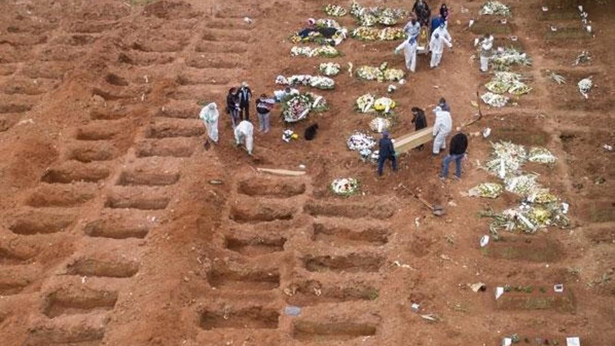 Brezilya'da son 24 saatte 1233 kişi öldü