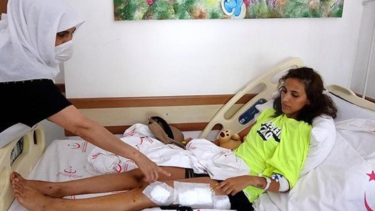 Taksici ile kavgada bacağı lastik altında kalan Pınar: Modellik görüşmesine gelmiştim