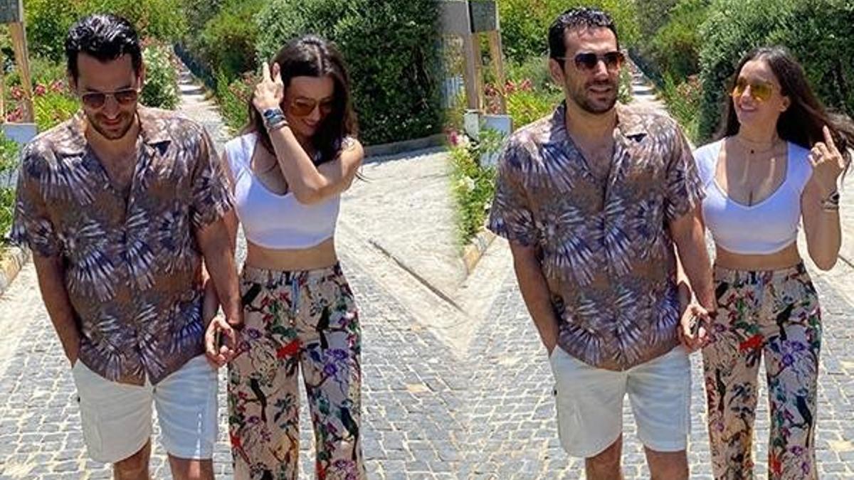 Murat Yıldırım ve İman Elbani'nin moral tatili