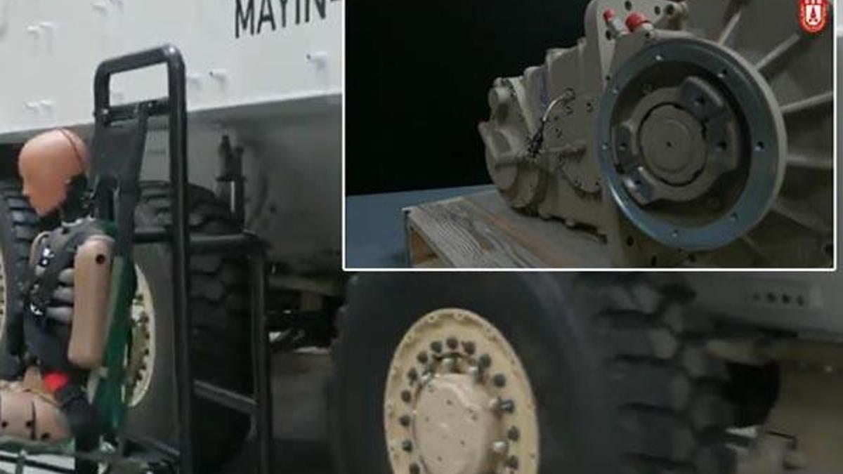 Pars 6x6 Mayına Karşı Korumalı Araç'ın ilk montajı yapıldı