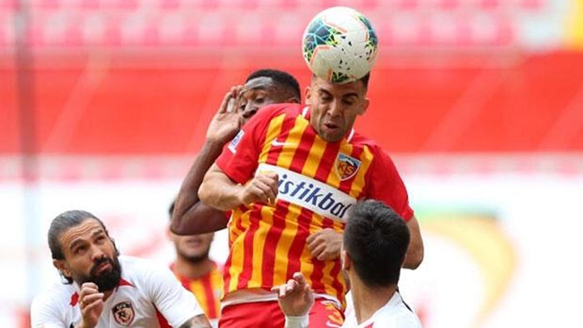 Başakşehir maçı öncesi Kayserispor'da 3 kadro dışı birden