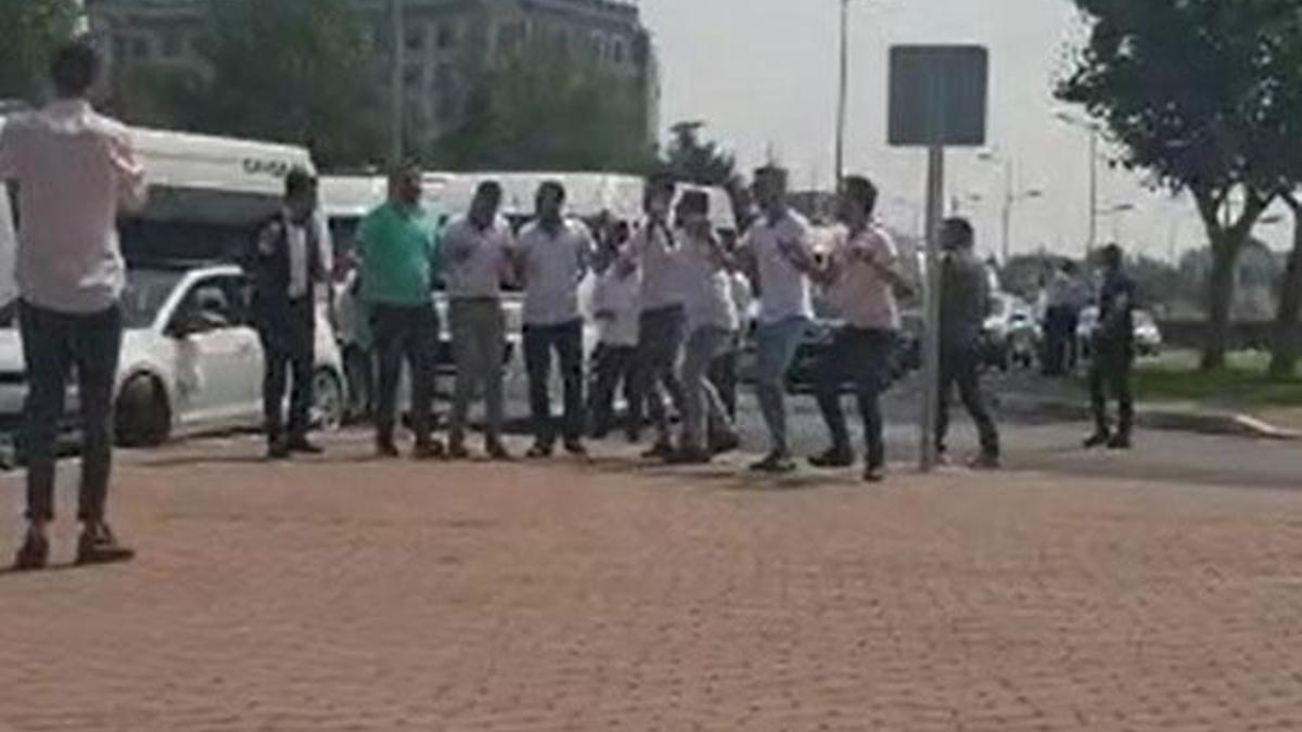 Trafiği durdurup, halay çekenlere 10 bin lira ceza