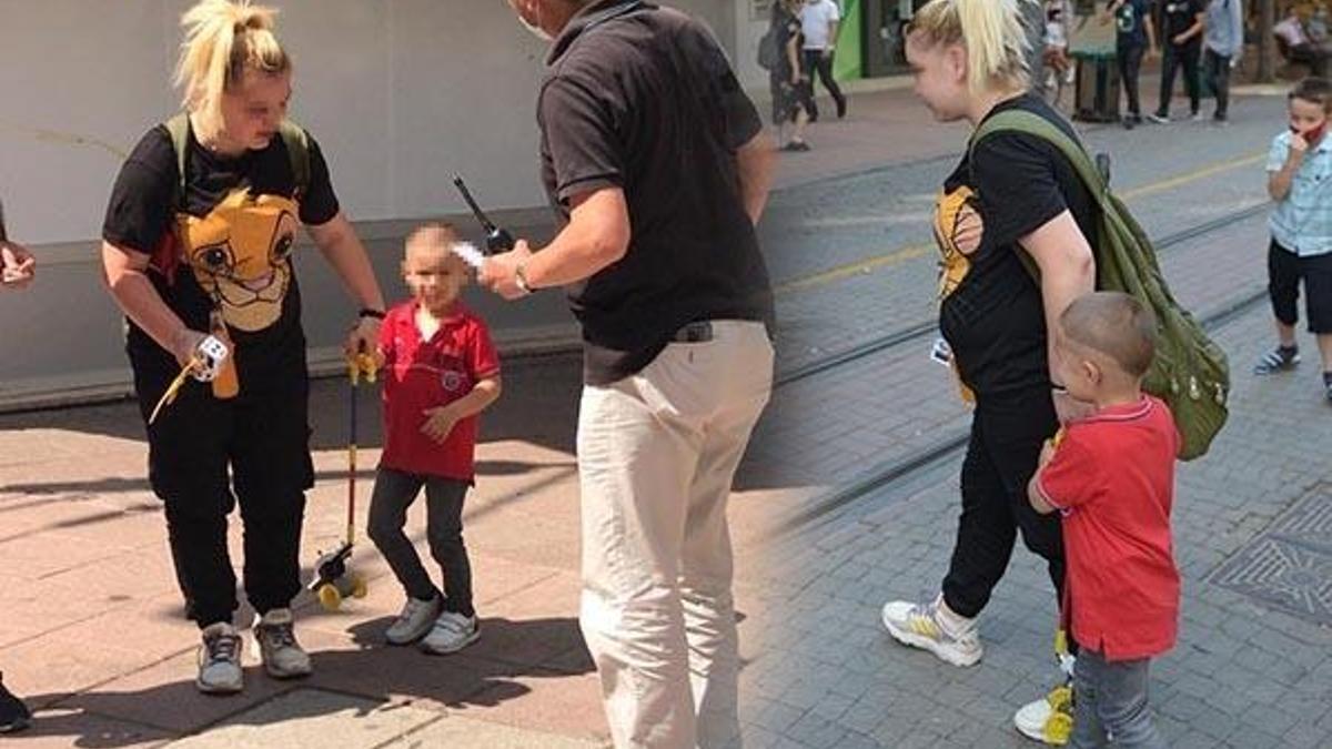 Annesi sokak ortasında dövmüştü! 4 yaşındaki çocuk koruma altına alındı
