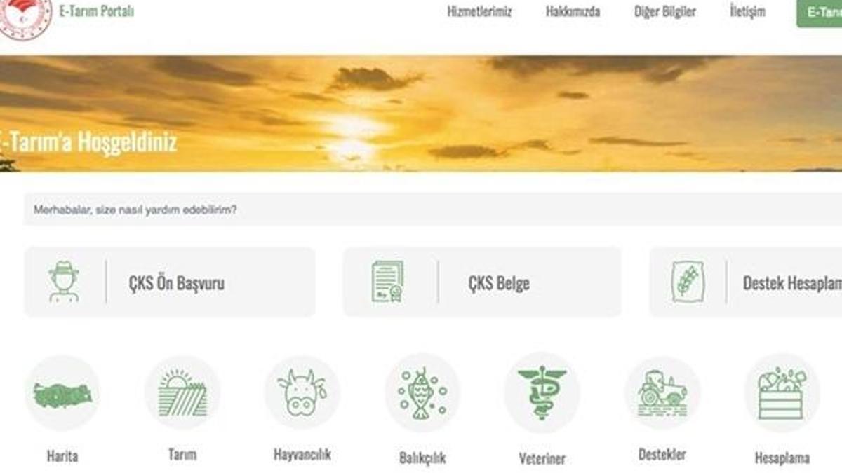 e-Tarım portalı yarın tanıtılacak