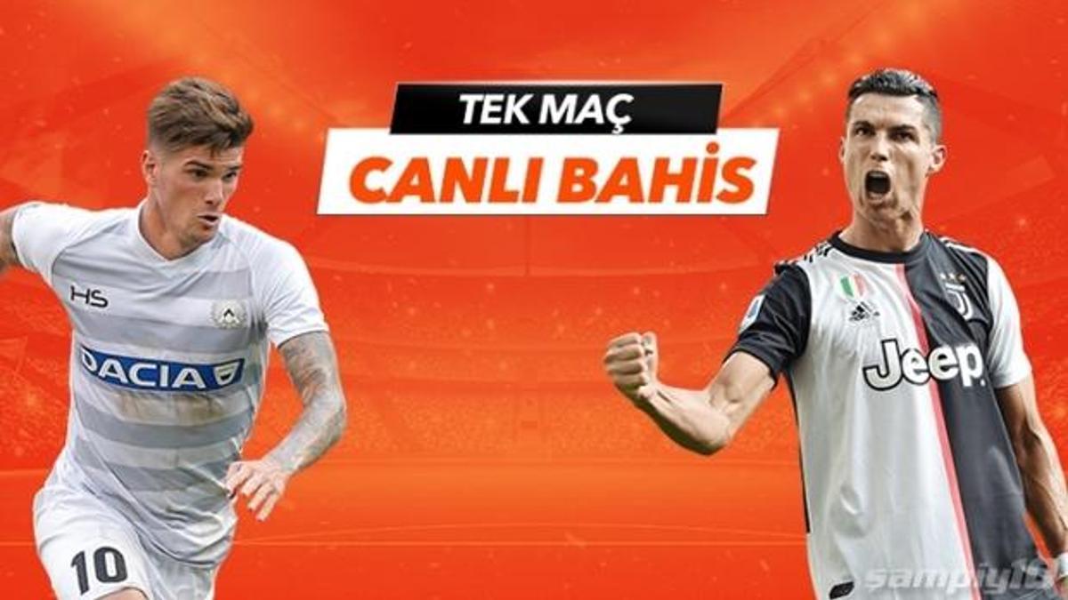 Udinese - Juventus karşılaşmasında Canlı Bahis heyecanı Misli.com'da!