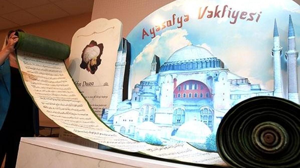 Fatih Sultan Mehmet'in Ayasofya Vakfiyesi ne anlatıyor? Nerede saklanıyor? İşte Fatih'in Ayasofya Vakfiyesi