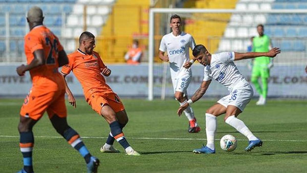Başakşehir'e Kasımpaşa şoku! Mücadelede 5 gol var