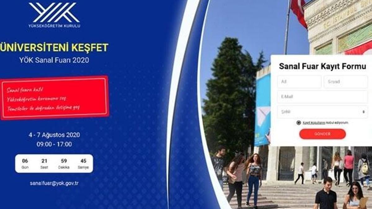 YÖK'ten tercih yapacak öğrenciler için sanal fuar