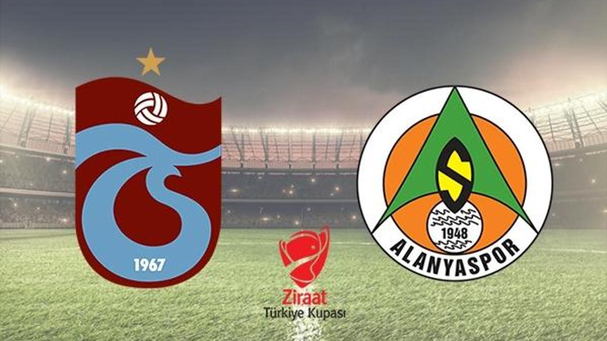 Trabzonspor Alanyaspor maçı saat kaçta, hangi kanalda? Ziraat Türkiye Kupası final maçı (Trabzonspor Alanya maçı)