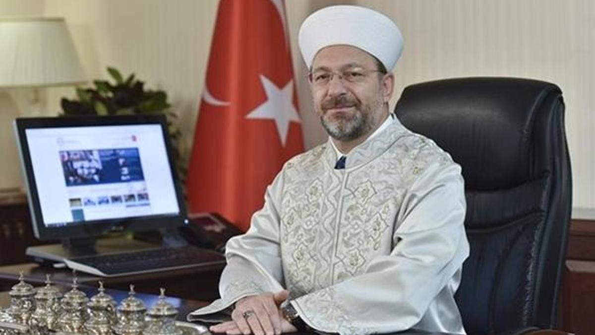 Diyanet İşleri Başkanı Erbaş'tan Kurban Bayramı mesajı