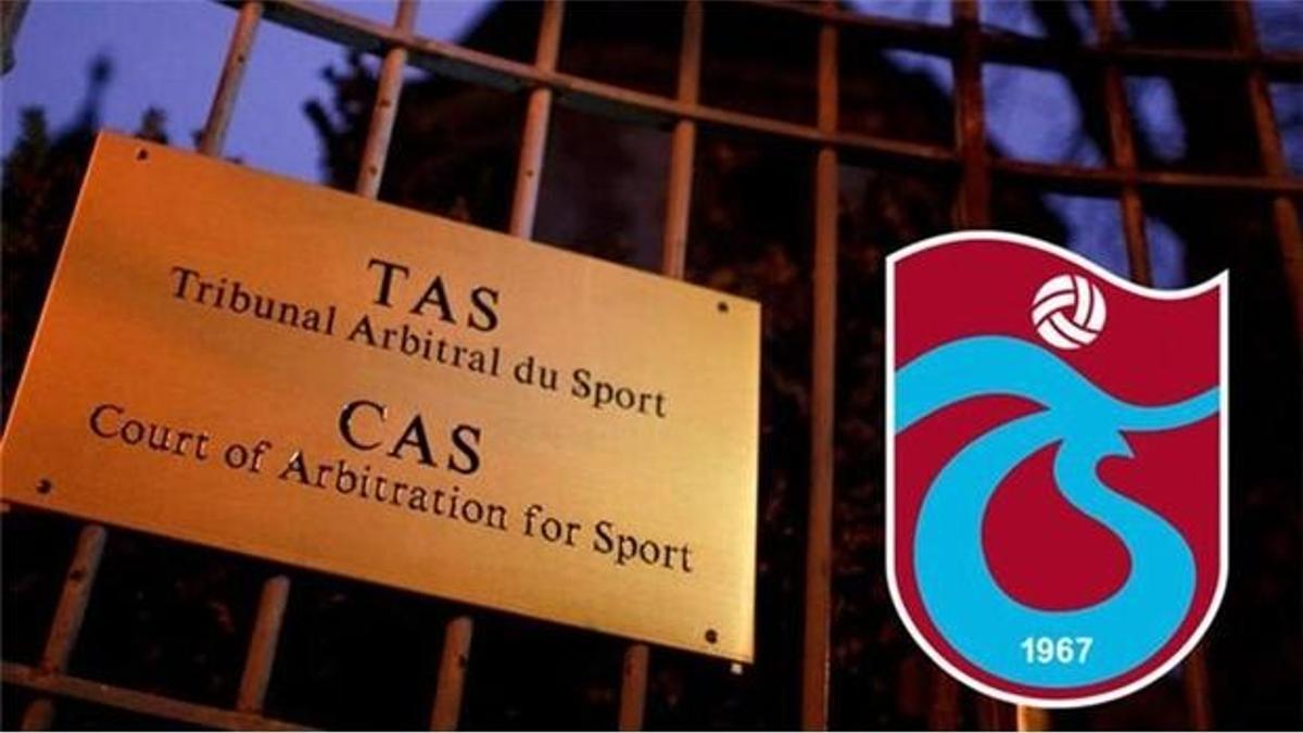 CAS, Trabzonspor'un itirazını reddettiğini açıkladı!