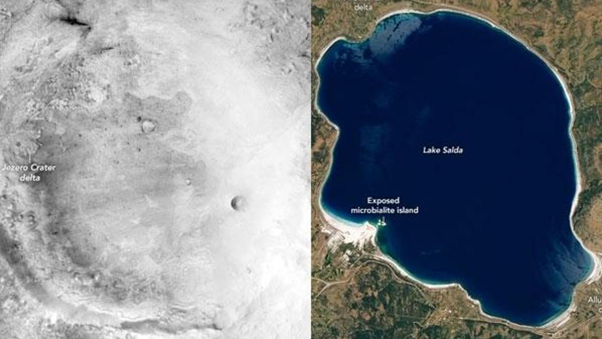 NASA'dan Salda Gölü paylaşımı!