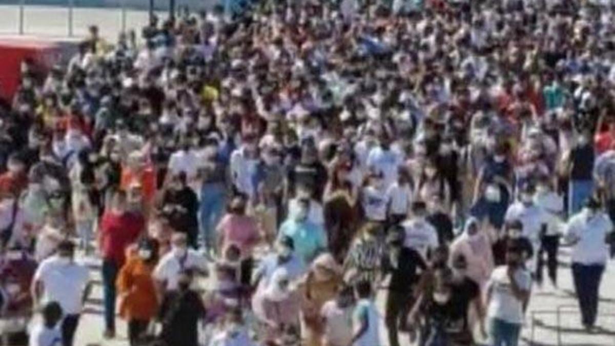 İstanbul'da akıllara ziyan görüntü!