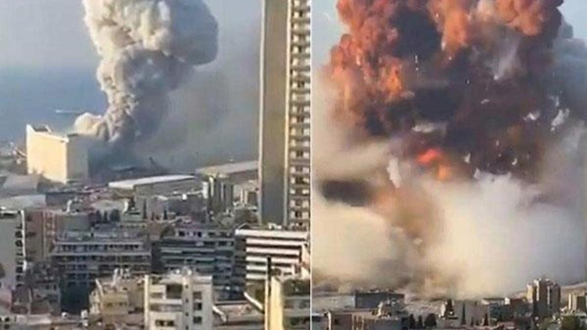 Beyrut’taki patlama Kıbrıs'ta hissedildi