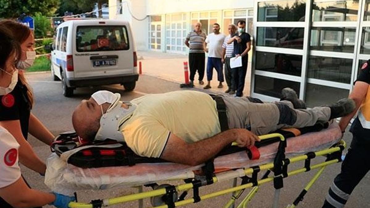 Ters rüzgara kapılan paraşütçü yere çakıldı