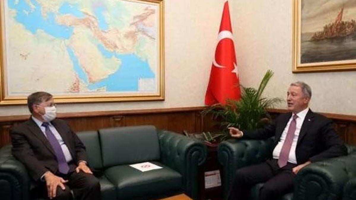 Bakan Akar, ABD Ankara Büyükelçisini kabul etti