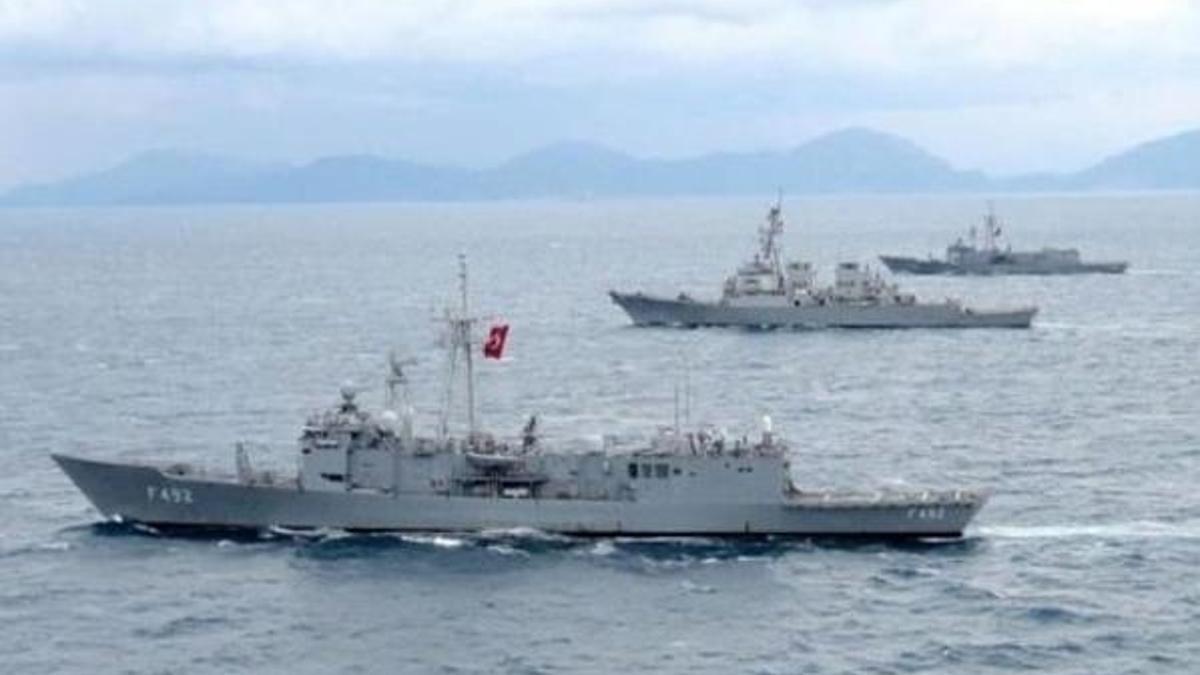 Türkiye harekete geçti! Savaş gemileri Doğu Akdeniz'e iniyor