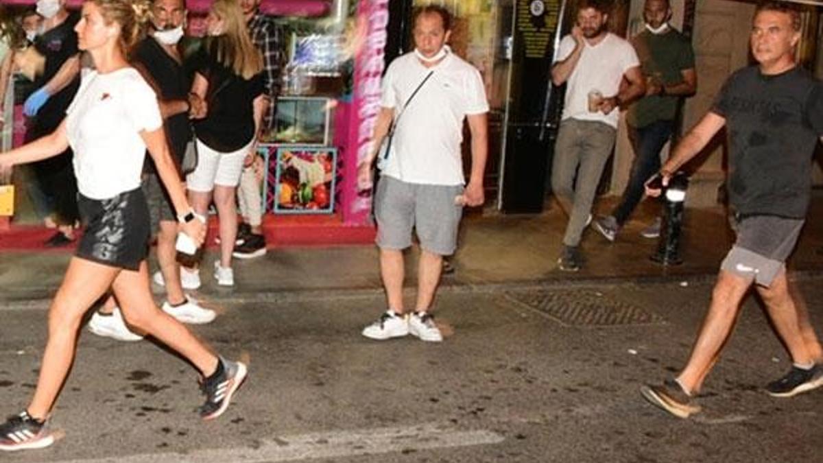 Fikret Orman ve sevgilisi Tuğba Coşkun'un spor saati
