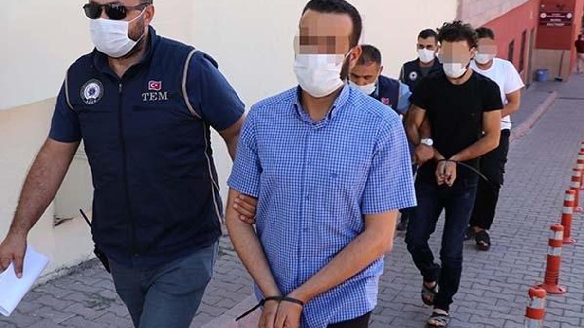 Kayseri'de DEAŞ şüphelisi 3 kişi adliyede