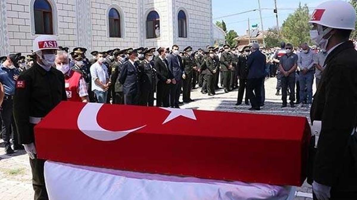 Şehit Uzman Çavuş Süleyman Ural Samsun'da son yolculuğuna uğurlandı