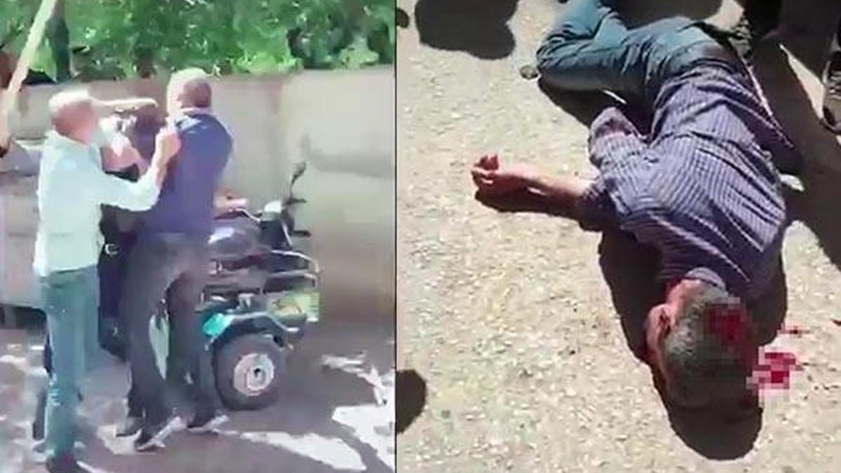 Ağrı'da husumetli aileler arasında taşlı sopalı kavga! Çok sayıda yaralı