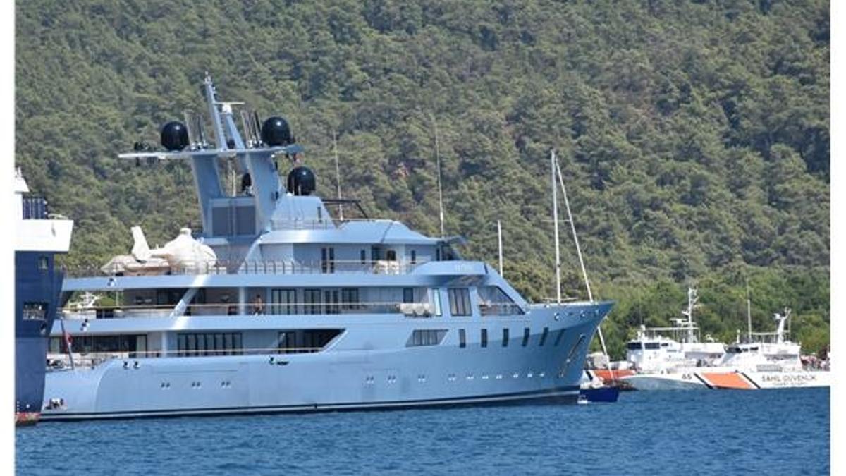 Rus milyarderin lüks yatı, Marmaris'e 1,5 milyon lira kazandırdı