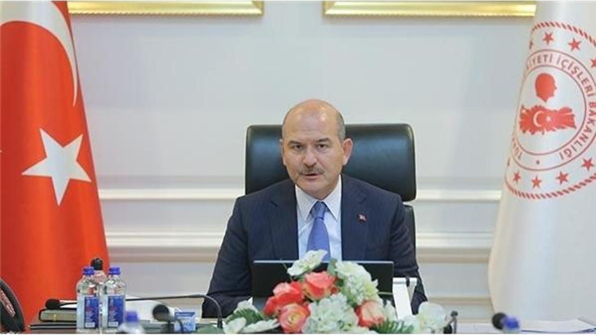 Bakan Soylu'dan 81 ilin valisiyle corona virüs toplantısı