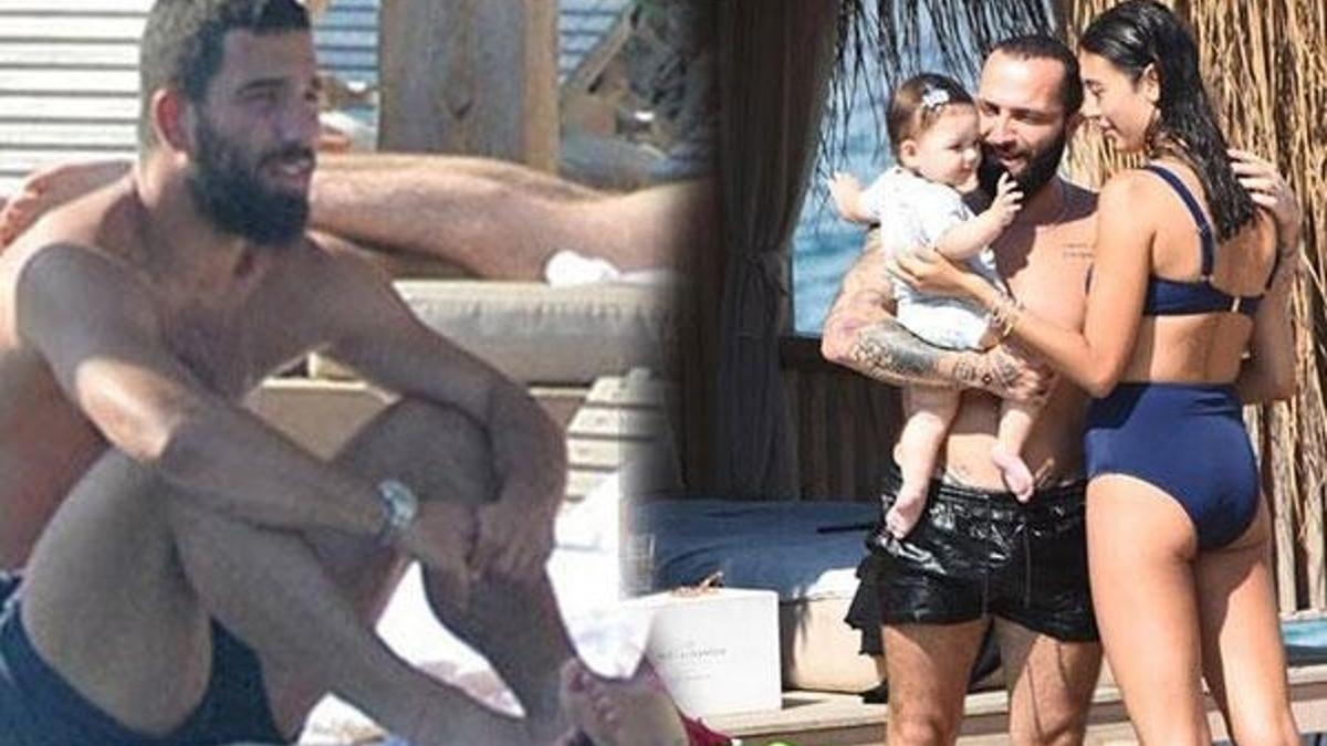 Arda Turan ve Berkay aynı otelde tatilde!
