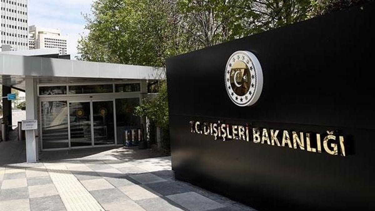 Dışişleri Bakanlığı: Filistin'in gösterdiği güçlü ve müşterek tepkiyi haklı buluyoruz