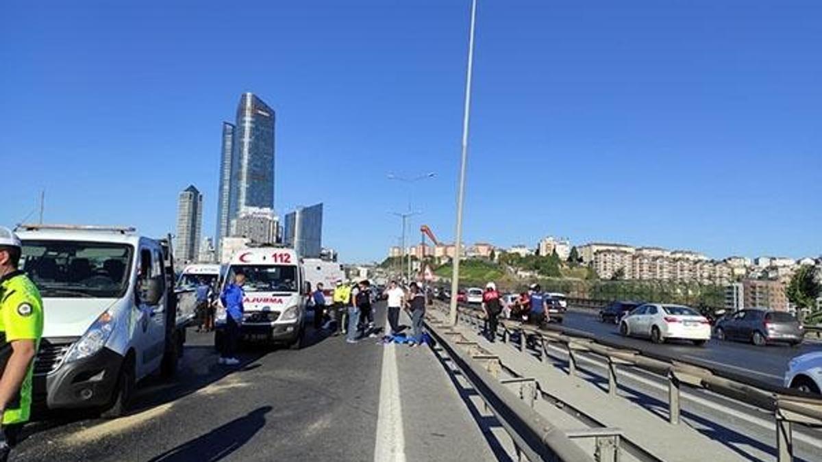 TEM'de feci kaza! 2 kişi öldü