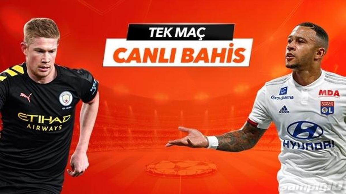 Manchester City - O. Lyon karşılaşmasında Canlı Bahis heyecanı Misli.com'da!
