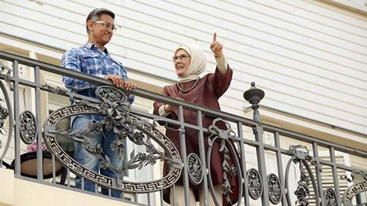 Emine Erdoğan, Hint sinemasının ünlü ismi Aamir Lhan'ı kabul etti