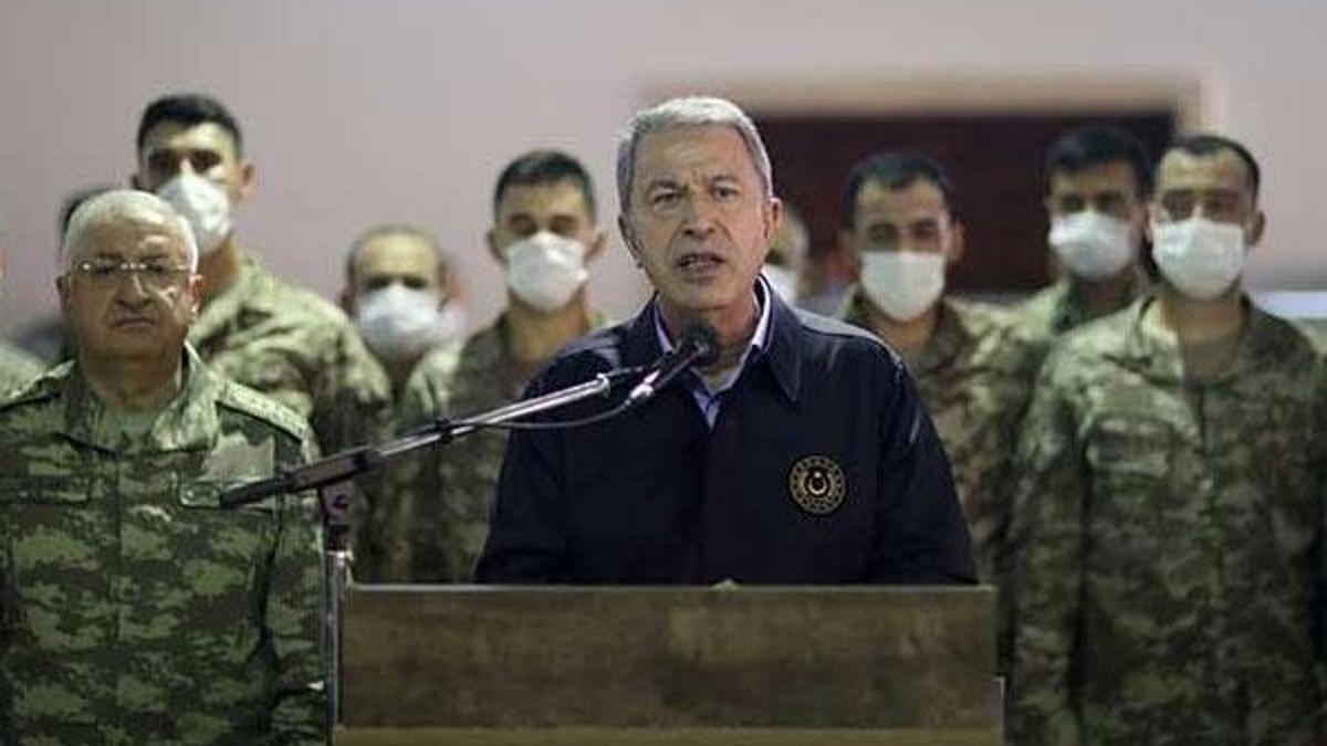 Bakan Akar'dan dünyaya Libya mesajı: Ne anlama geldiğini herkesin bilmesi gerekiyor
