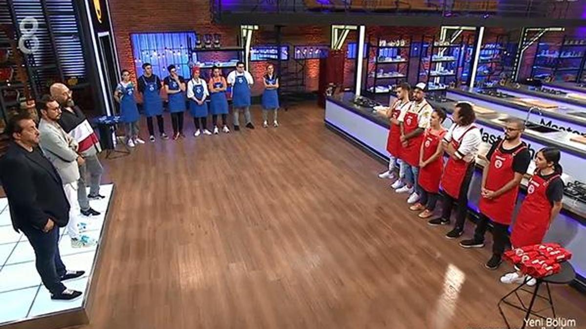 Masterchef'te mavi ve kırmızı takımlar belli oldu! İşte Masterchef mavi ve kırmızı takım kaptanları ve yarışmacıları!