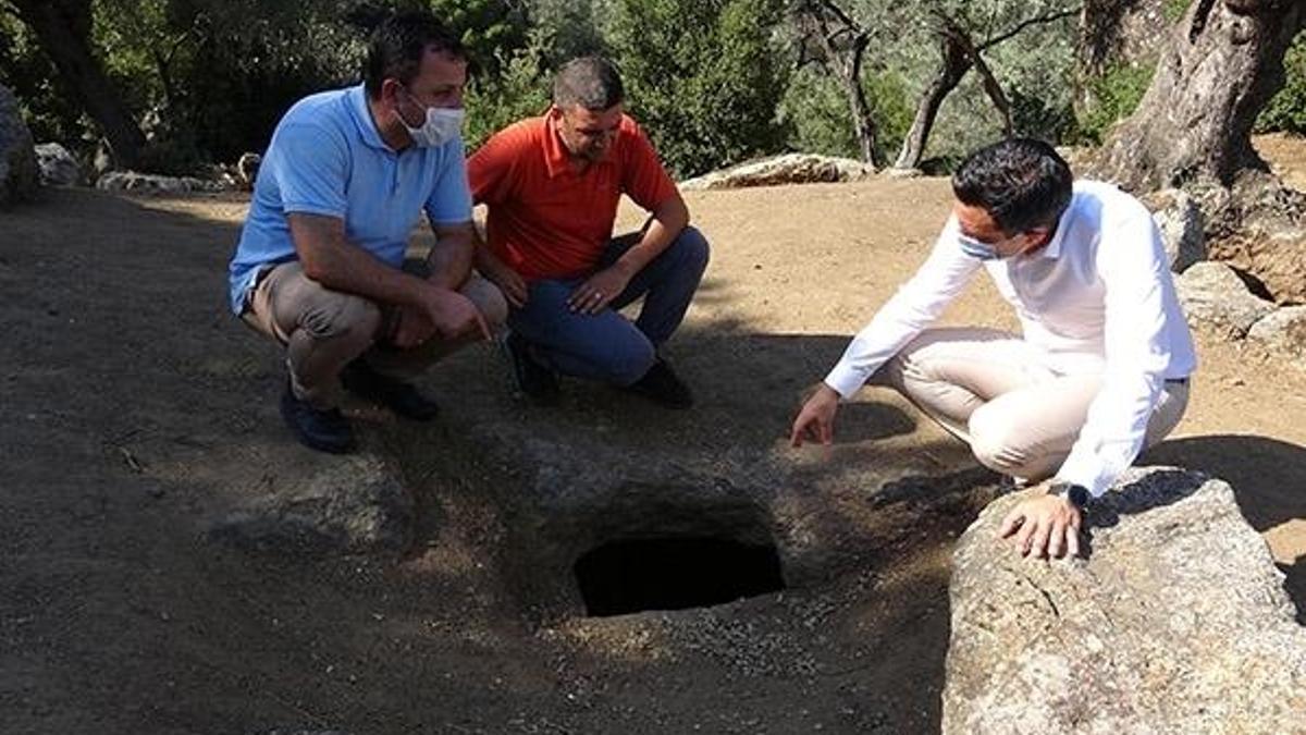 Aydın'da ilk kez yazıtlı oda mezar bulundu!