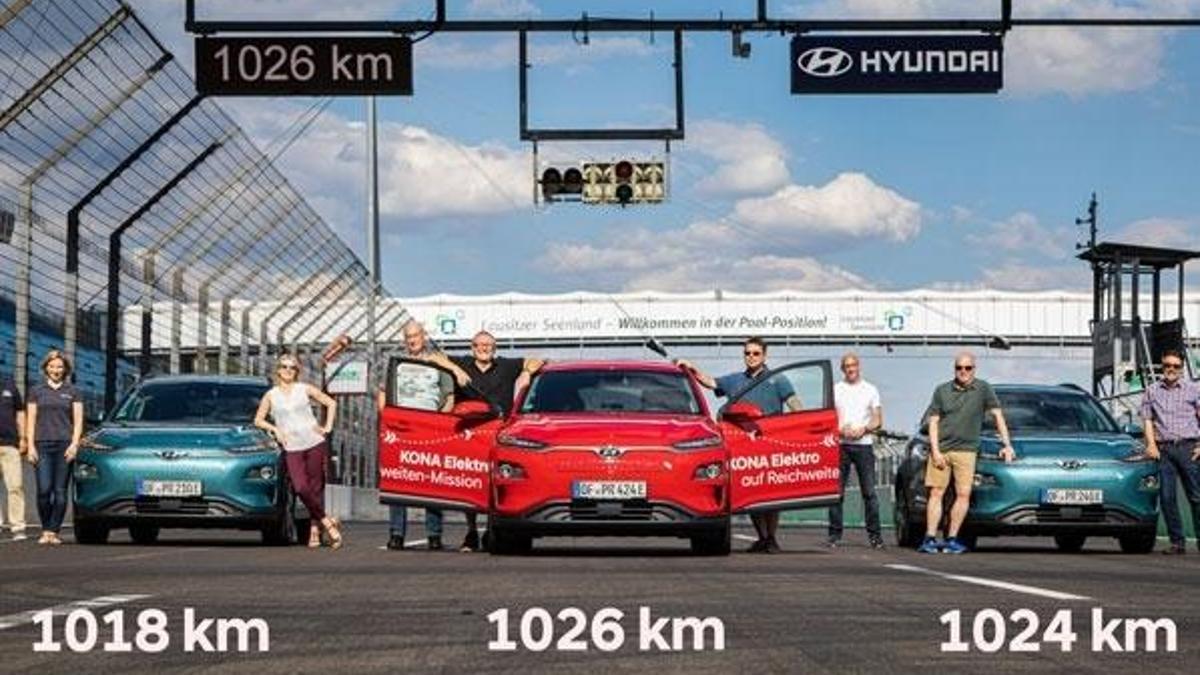 Hyundai tek şarjla bin km'yi geçti