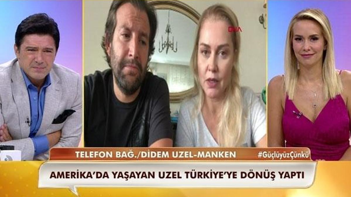 Ünlü model Didem Uzel'den Türkiye'ye kesin dönüş!