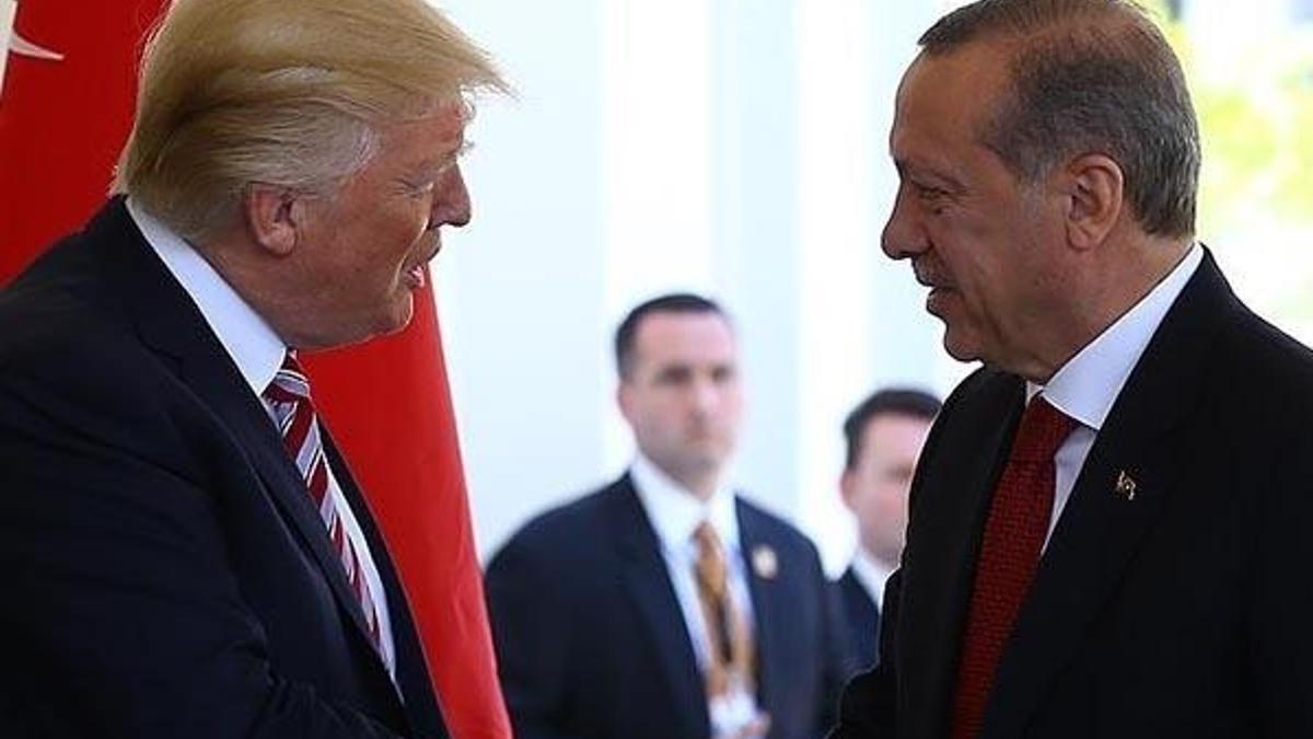 Cumhurbaşkanı Erdoğan Trump ile görüştü