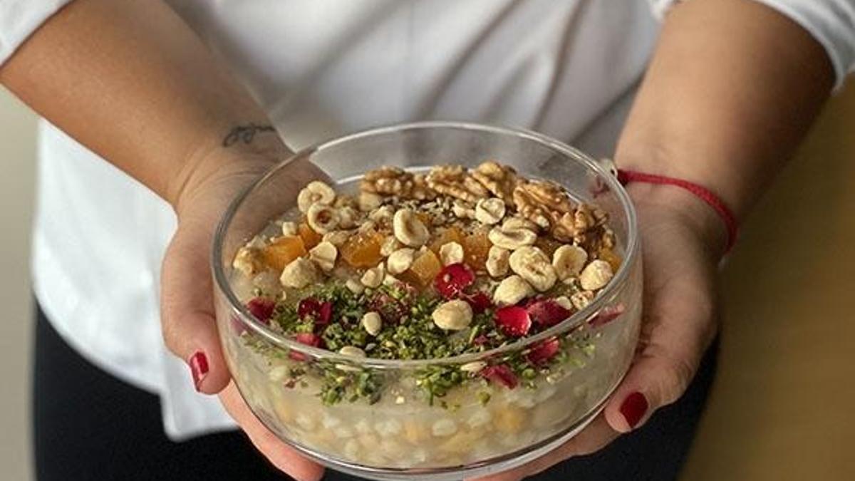 Sağlıklı nefis aşure tarifi: Hurmalı portakallı aşure nasıl yapılır?