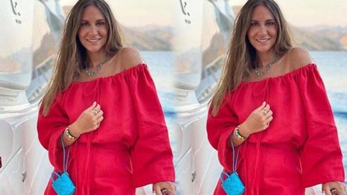 Selma Çilek 4 bin TL’lik mini çantasıyla dikkat çekti